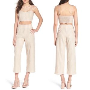 Leith Crop Top and Culotte Set
